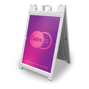 Icon Pink Tomb 2' x 3' Street Sign Banners