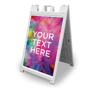 Back to Church Easter Your Text 2' x 3' Street Sign Banners