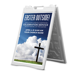 Easter Outside 2' x 3' Street Sign Banners