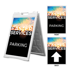 Drive In Easter Services Parking Arrows 