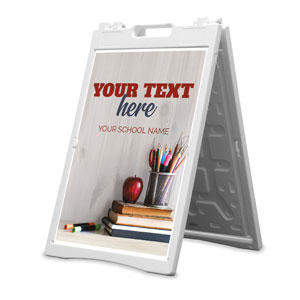 School Books Lifetime Learning Your Text 2' x 3' Street Sign Banners