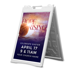 Hope Rising 2' x 3' Street Sign Banners