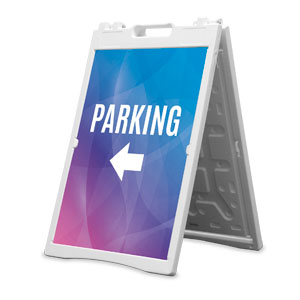 Bright Gradient Parking 2' x 3' Street Sign Banners