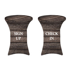 Rustic Charm Sign Up Check In 