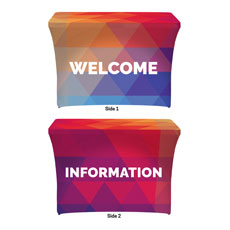 Geometric Bold Welcome Information 