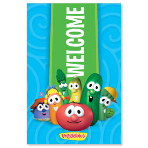 VeggieTales Welcome StickUp