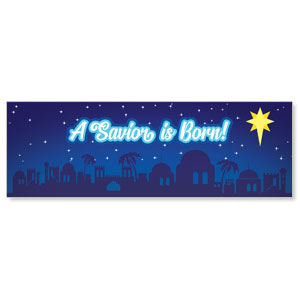 Children's Nativity Skyline StickUp