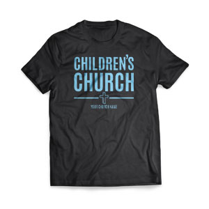 Children's Church - Large Customized T-shirts