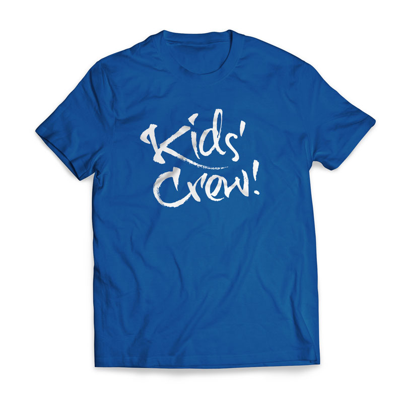 T-Shirts, Kid's Crew - Large, Large (Unisex)