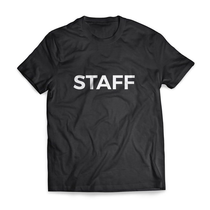T-Shirts, Staff - Small, Small (Unisex)