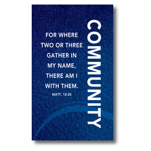 Flourish Community 3 x 5 Vinyl Banner