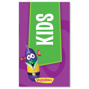 VeggieTales Kids 3 x 5 Vinyl Banner