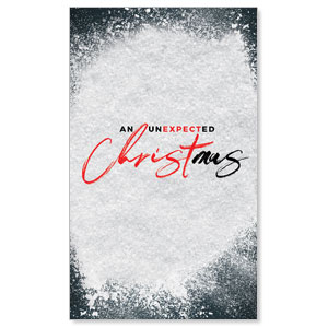 Unexpected Christmas 3 x 5 Vinyl Banner