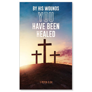 Easter Hope Outline Scripture 3 x 5 Vinyl Banner