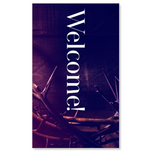 Hope Came to Life Welcome 3 x 5 Vinyl Banner