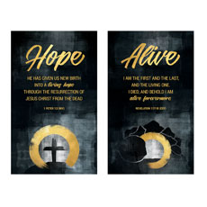 Hope Is Alive Gold Pair 