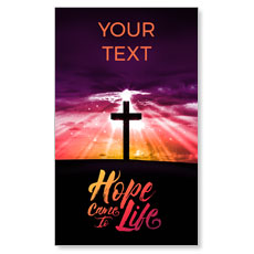 Hope Life Cross Your Text 