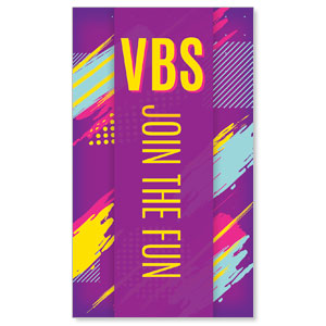VBS Neon 3 x 5 Vinyl Banner