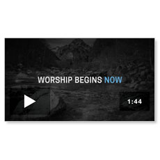 Now's the Time Motion Worship Video 