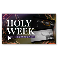 Holy Week Trivia: Countdown 