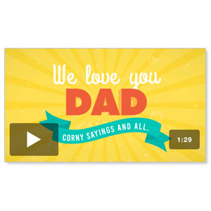 Things Dads Say: Mini-Movie Video Downloads