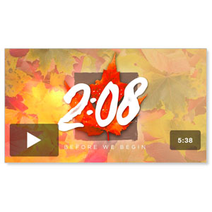 Fall Events Volume One: Countdown Video Downloads