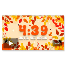 The Season of Thanks: Countdown 