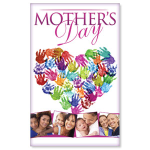 Mothers Heart WallBanners
