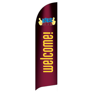 Marquee Welcome Flag Banner