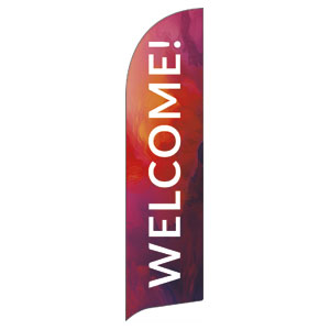 Vibrant Paint Flag Banner