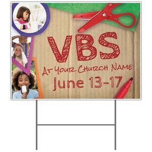 VBS Crafts  18"x24" YardSigns