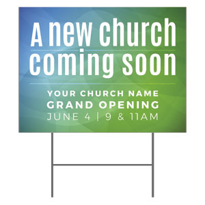A New Church 18"x24" YardSigns