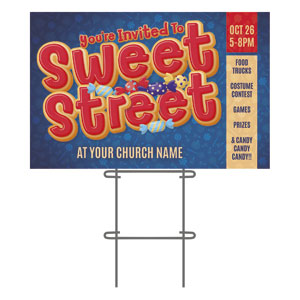 Sweet Street 36"x23.5" Large YardSigns
